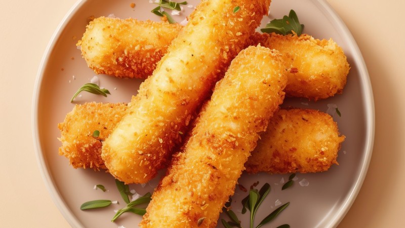 Mozzarella Sticks (8 Pièces)