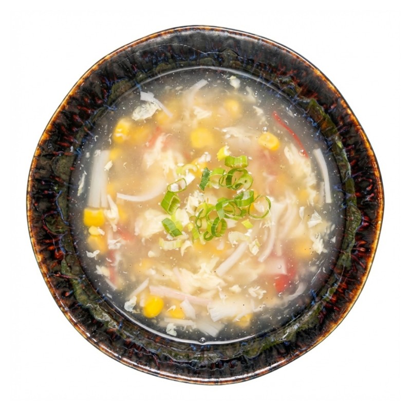 Potage Maïs Et Crabe