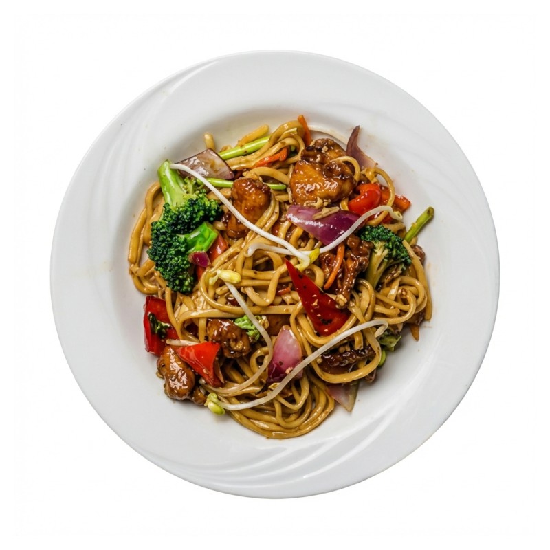 89. Nouilles Sautées Aux Légumes