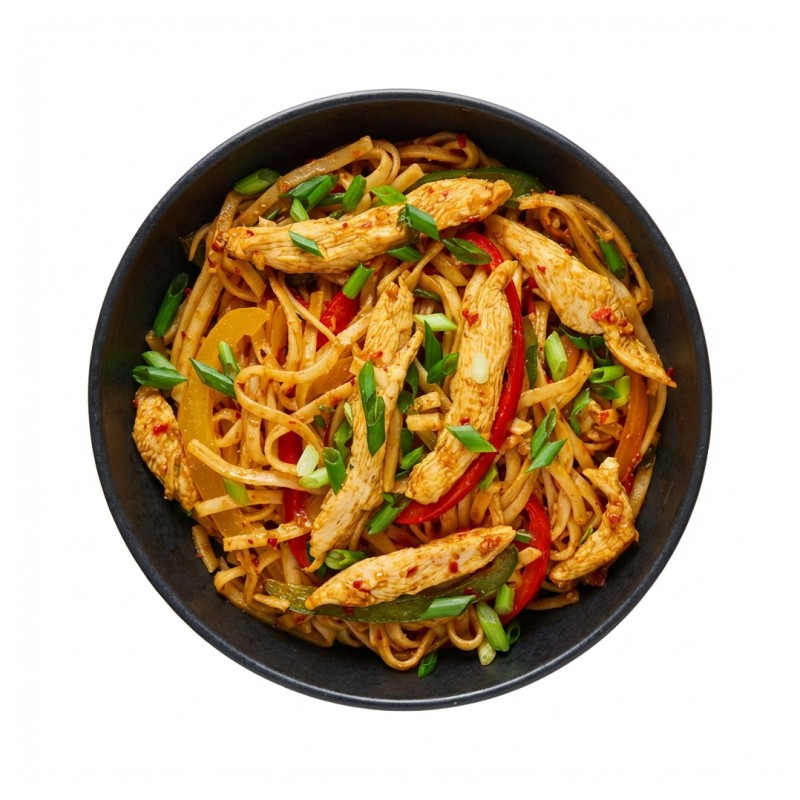 84 Udon Sautées Au Poulet