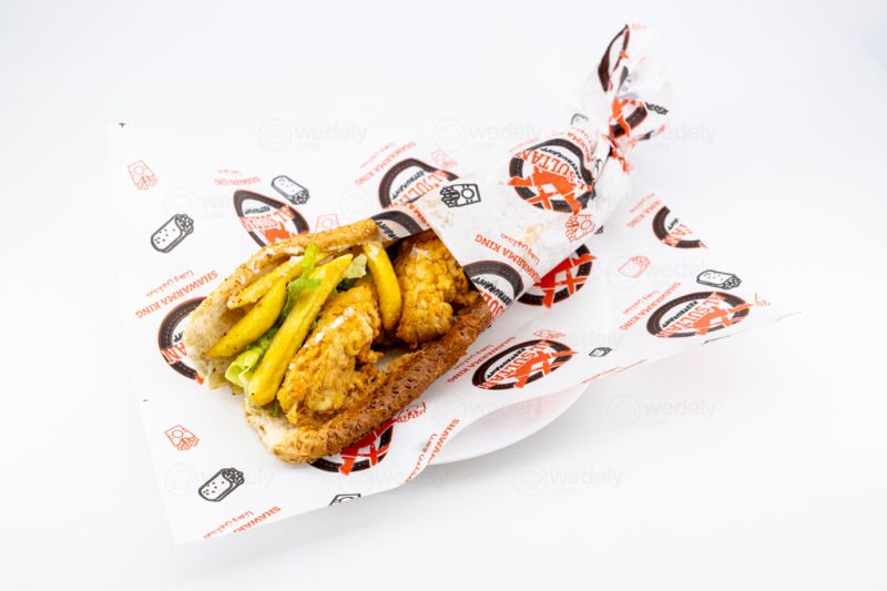 Sandwich de poulet croustillant // صندويش كريسبي - Lux Food Royal
