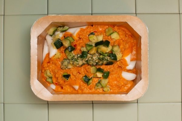 Gnocchi De Riz Coréen, Salsiccia Nduja