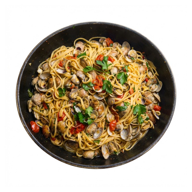 Linguine Ou Schiaffoni Alle Vongole