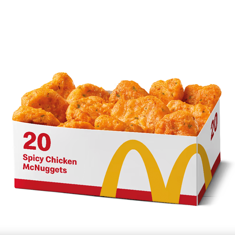 20 Spicy Chicken Mcnuggets®