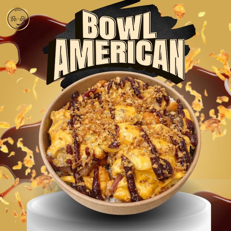 Bowl American Crispy Halal