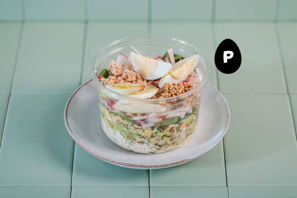 Poireaux, Rémoulade Œuf-Estragon