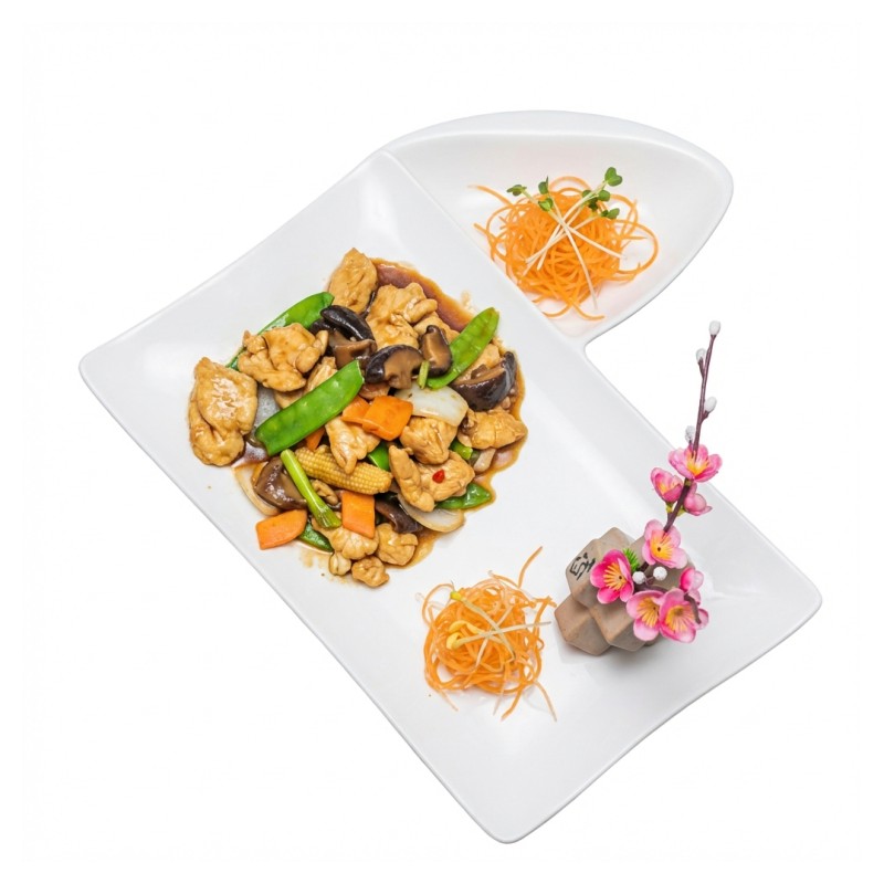 Poulet Au Champignon Chinois