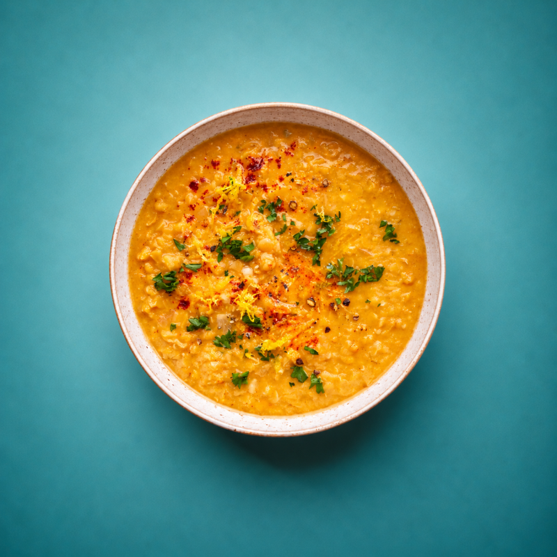 Soupe De Lentilles Au Citron