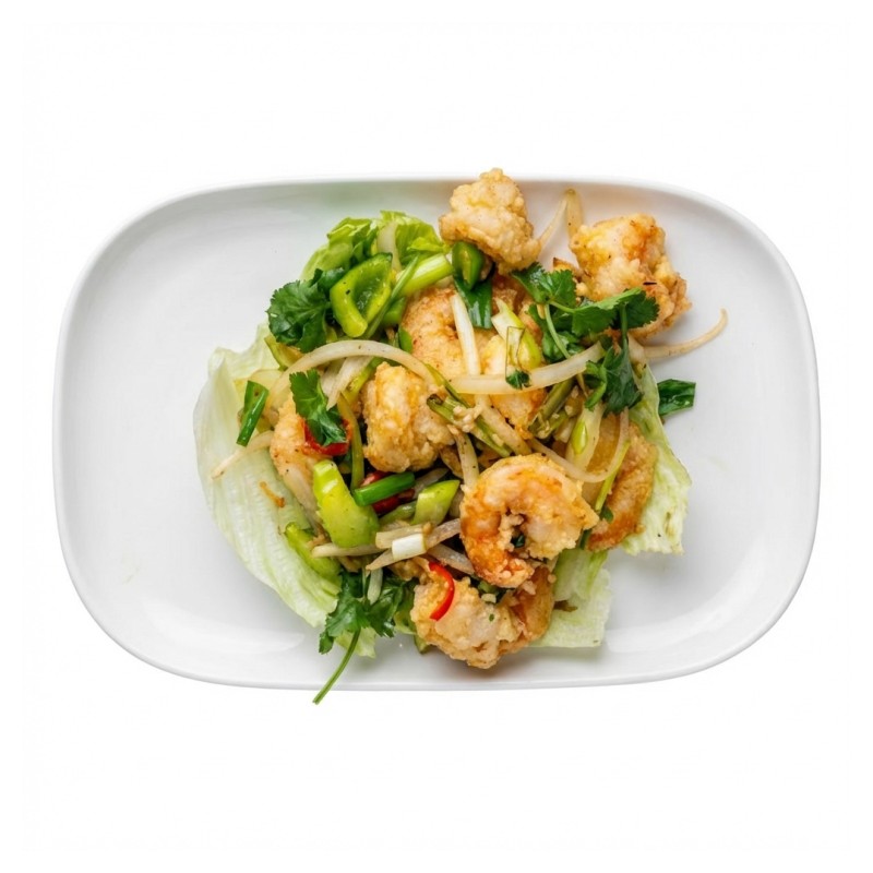 Crevettes À La Sauce Gong Bao Épicée