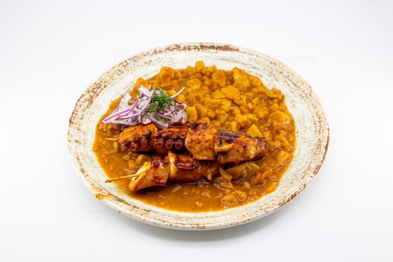 Carapulcra De Pulpo Anticuchero