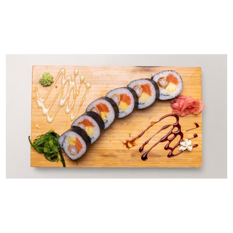 Bi7 - Maki Saumon Scampis Ananas