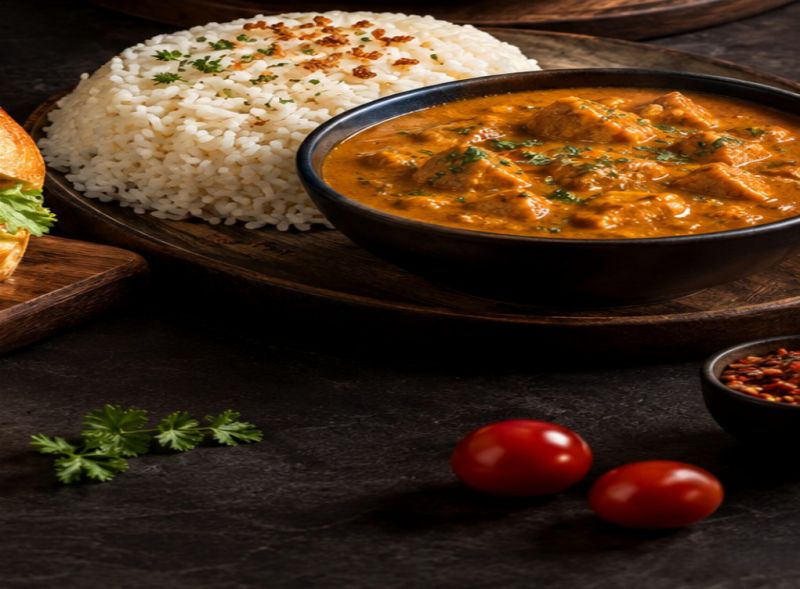 Riz Sauce Curry