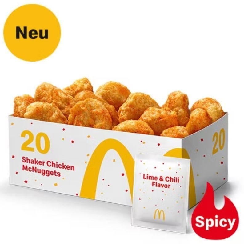 20 Shaker Chicken Mcnuggets Lime & Chili Flavor