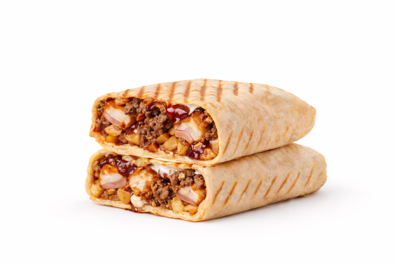 Tacos Cordon Bleu Steak Sauce Barbecue Plus Fromagère