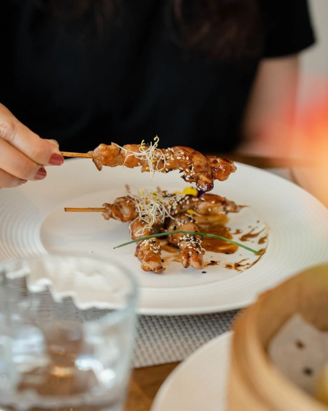 Yakitori De Poulet Fait Maison
