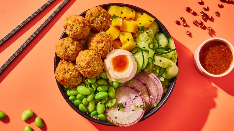 Poké De Diego Falafels