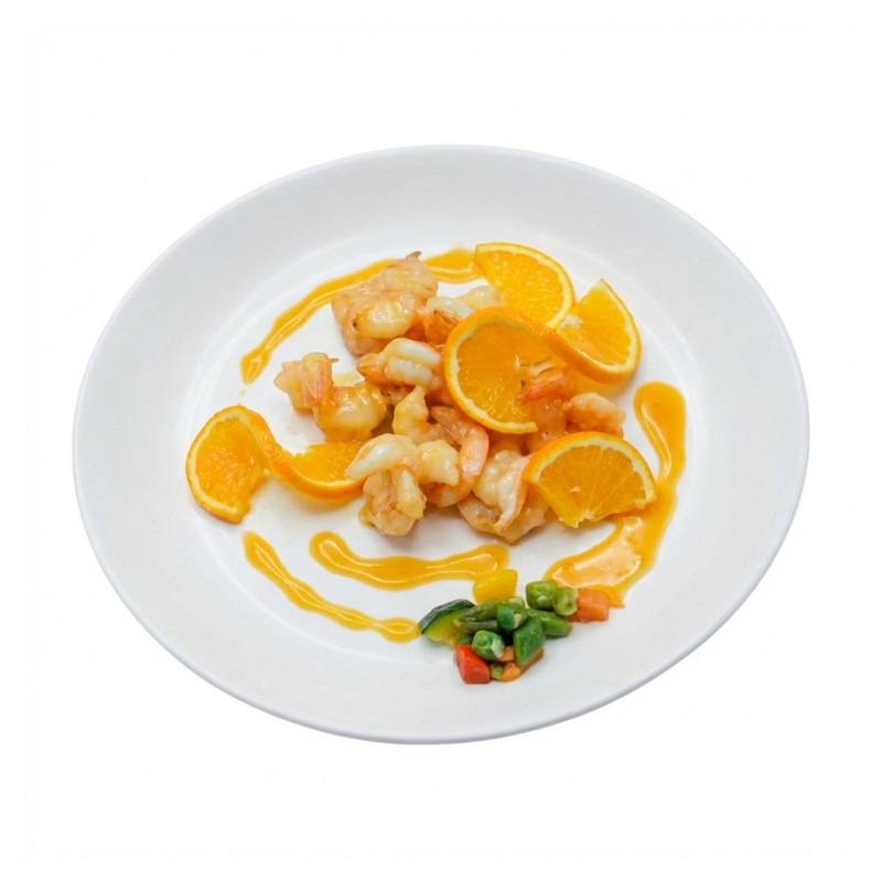 Scampi Gratinati All'arancia