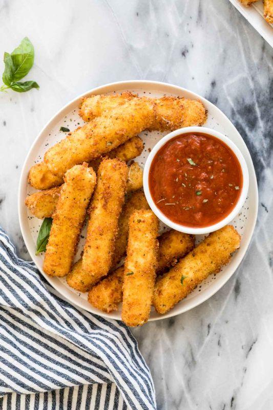 Bâtonnets De Mozzarella