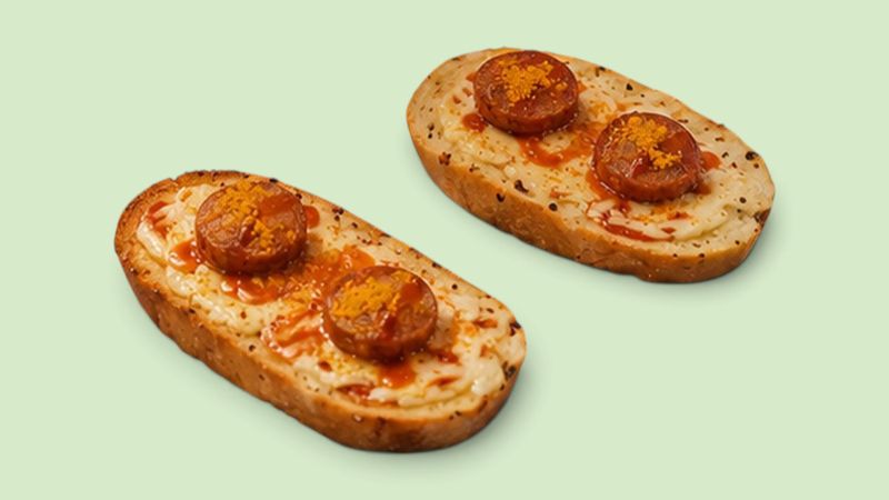 Pains À L'ail Curry Wurst