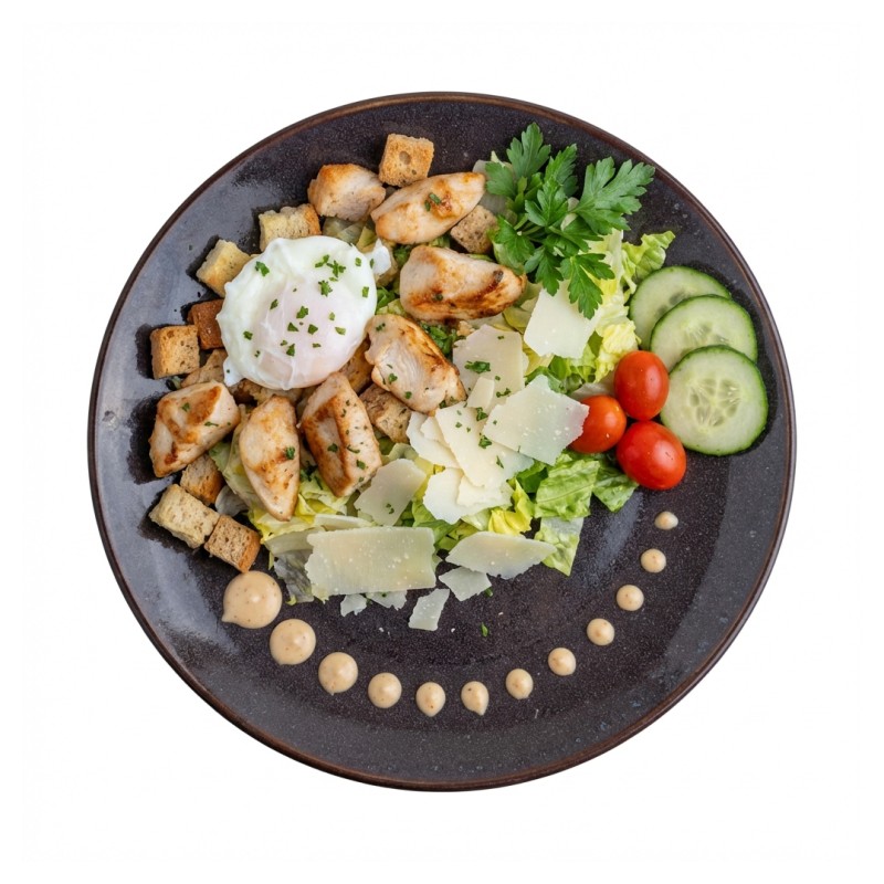 Salade César Au Poulet Grillé