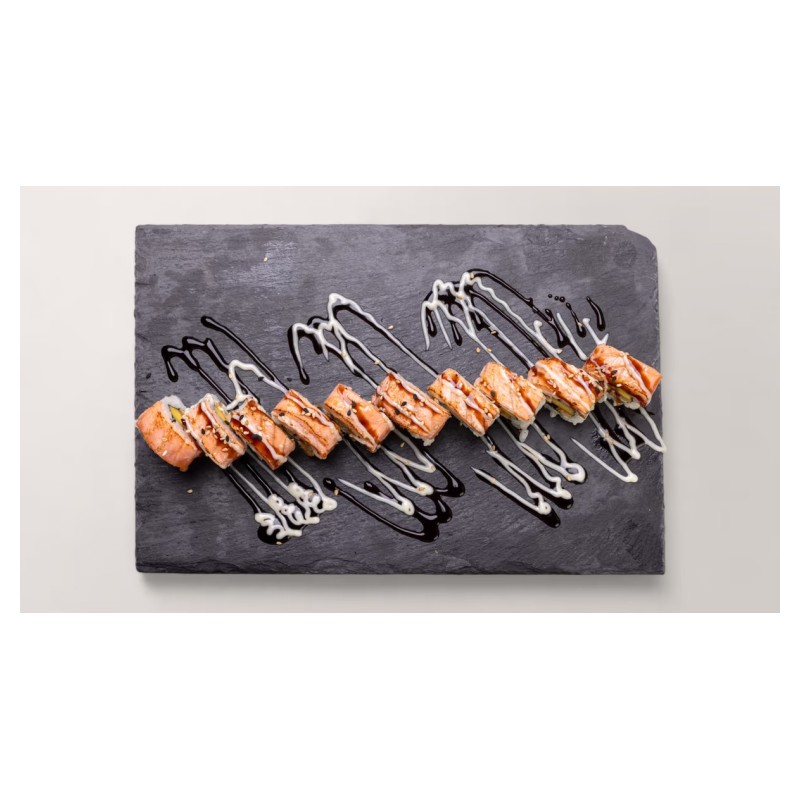 Ra3 - Chicken Mangue ,Saumon Mi-Cuit Oignons Séchés