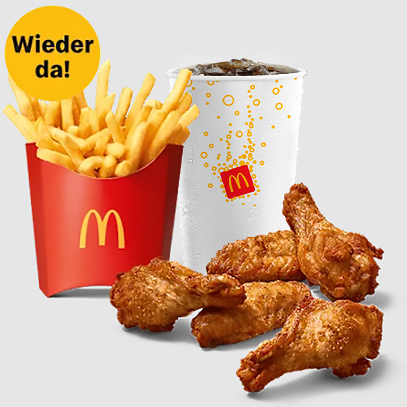Mcmenu 5 Chicken Wings