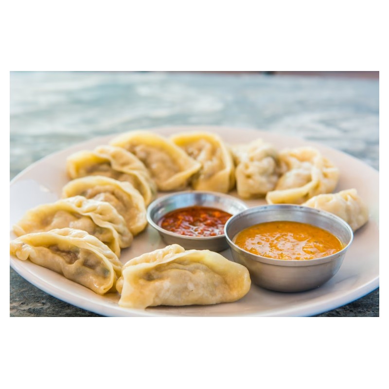 3. Delhi Style Veg Momos