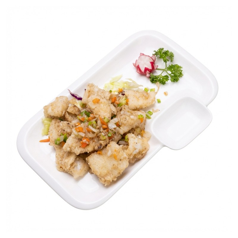 65 - Calamars Frit Au Sel Et Poivre À L’ail