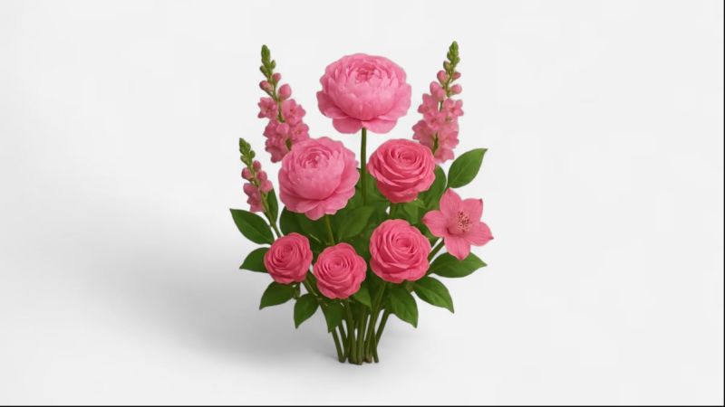 Pink - Flower Bouquet