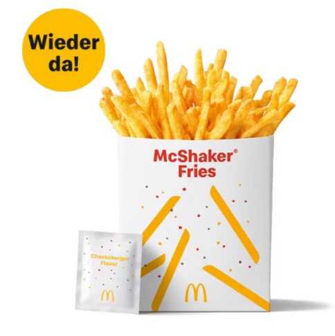 Mcshaker® Fries Cheeseburger Style