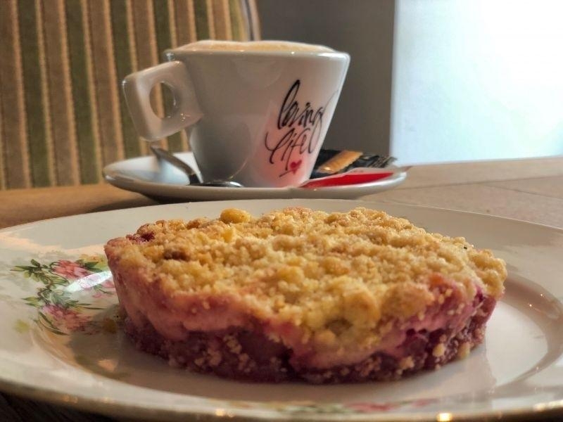 Red Fruit Crumble