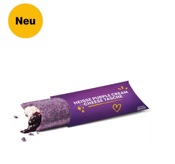 Heiße Purple Cream Cheese Tasche