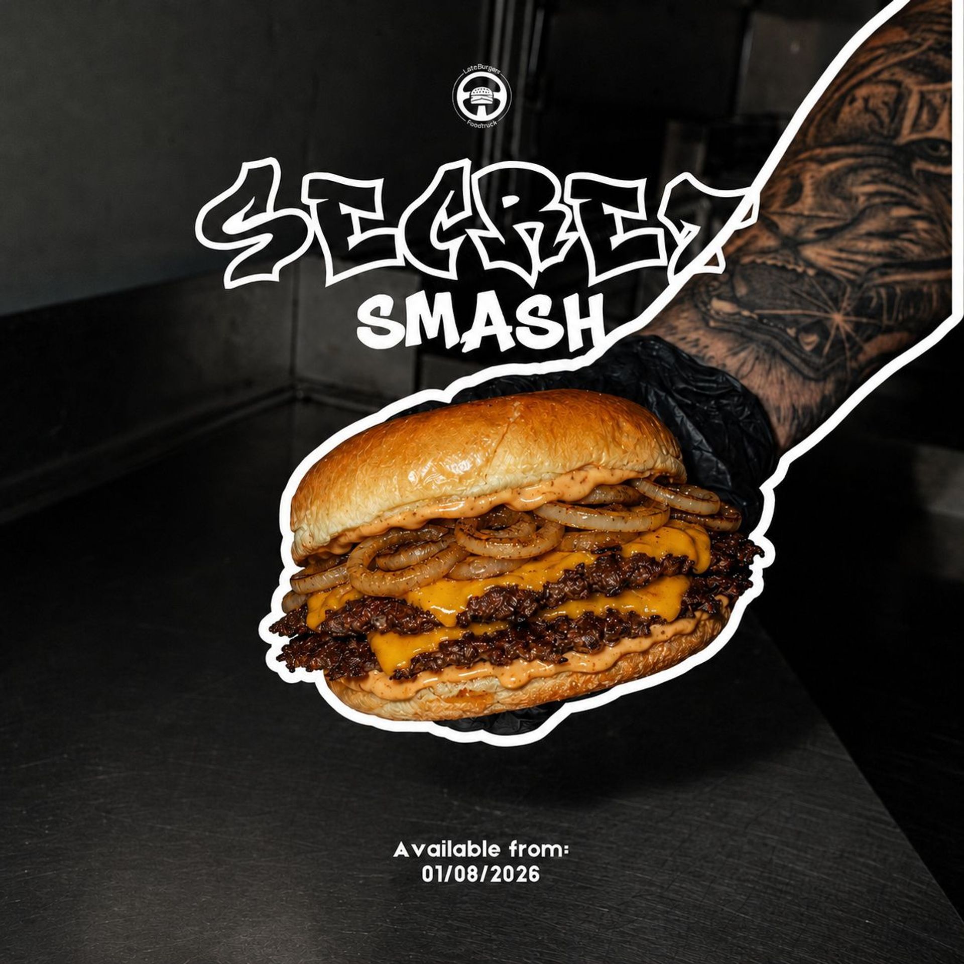 Secret Smash Burger 🌶️