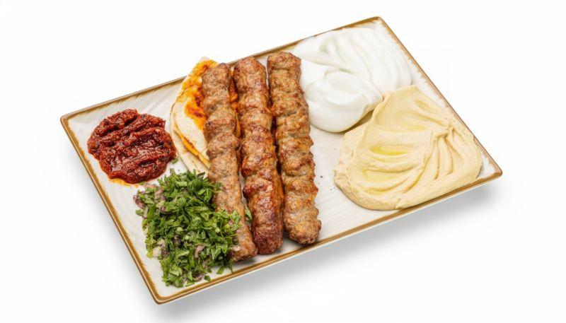 Assiette Chiche Kofta Syrien