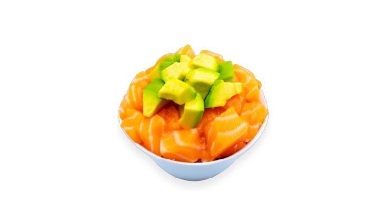 Tartare saumon avocat & riz - Sushi World