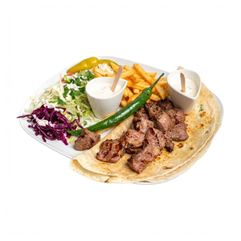 Assiette Brochette De Poulet