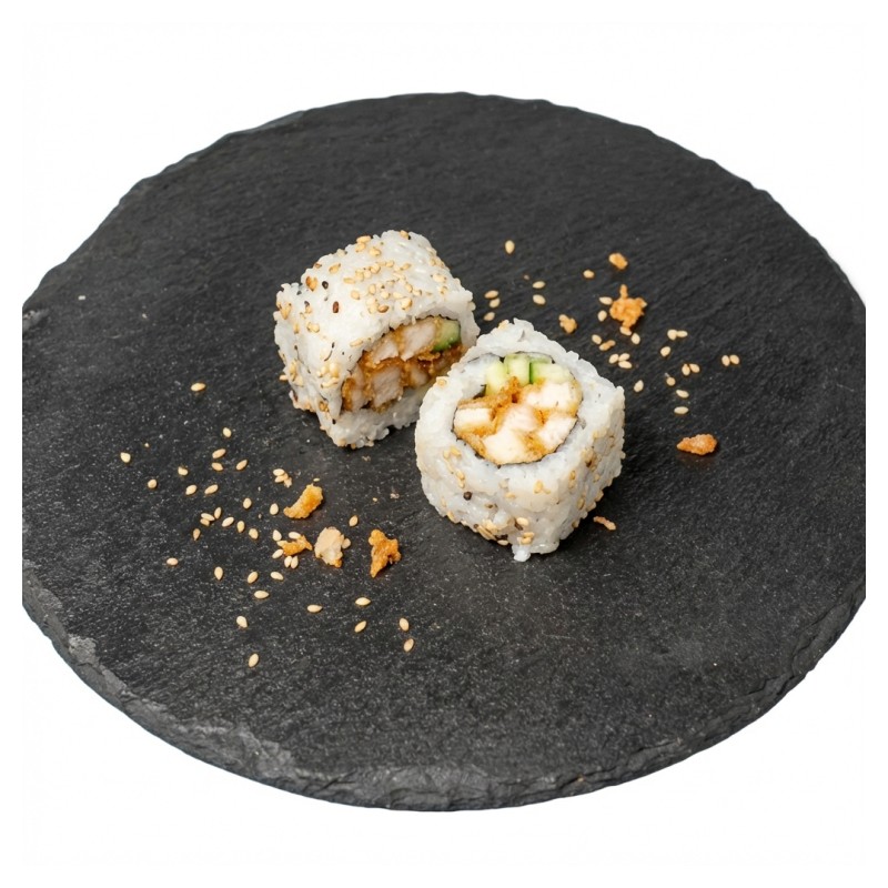 Uramaki Spicy Poulet Pané Concombre