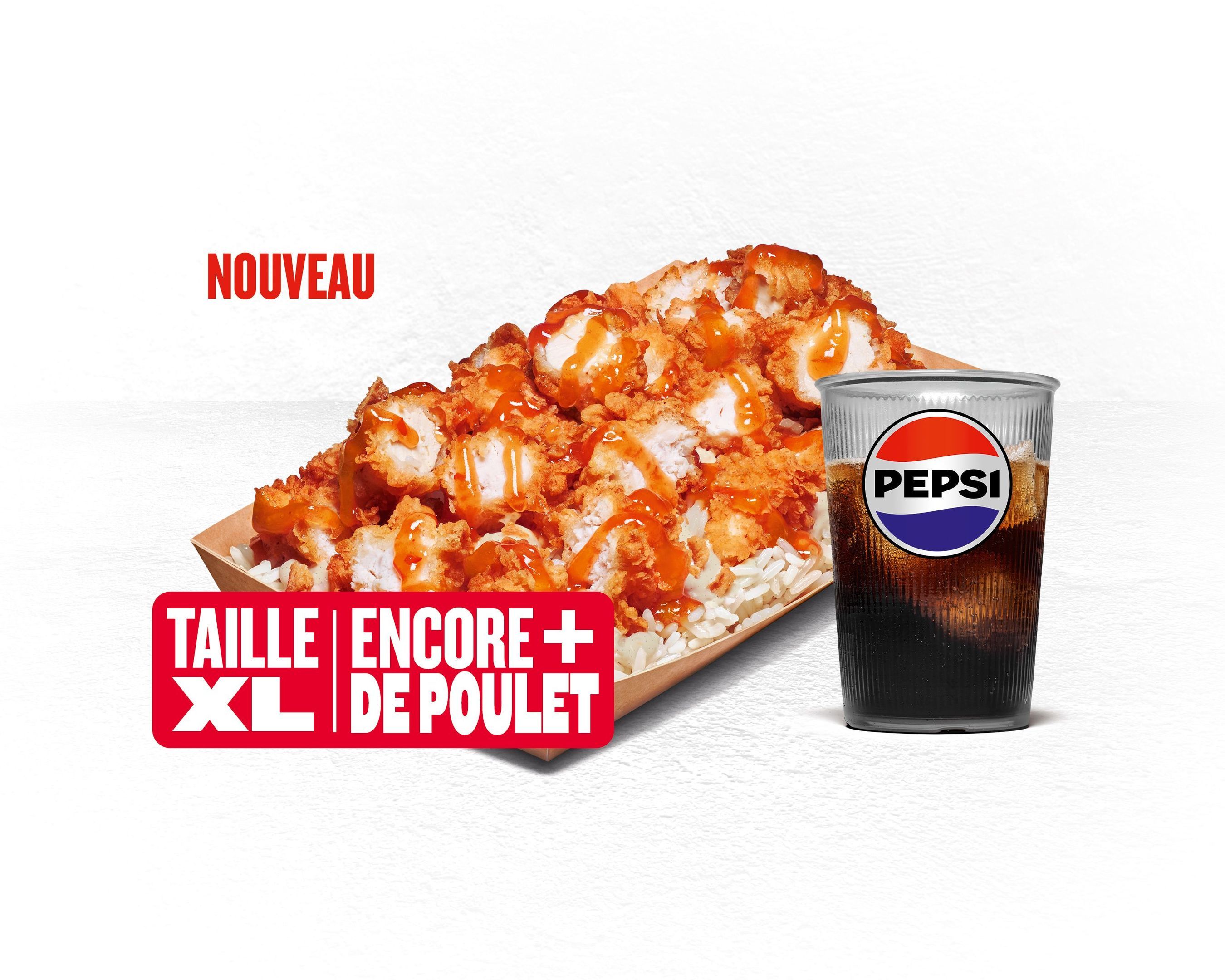 Menu Crousty Tenders Xl - Sauce Sweet