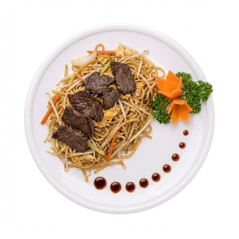 90 - Nouilles Sautées Au Boeuf