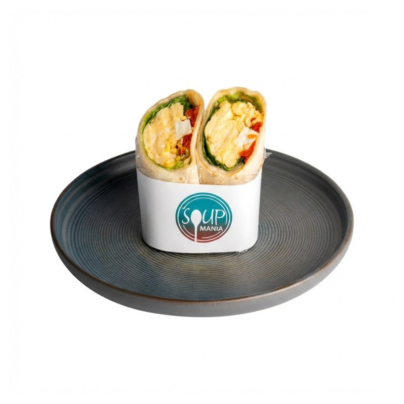 Wrap Oeuf Brouillés Épinard Feta