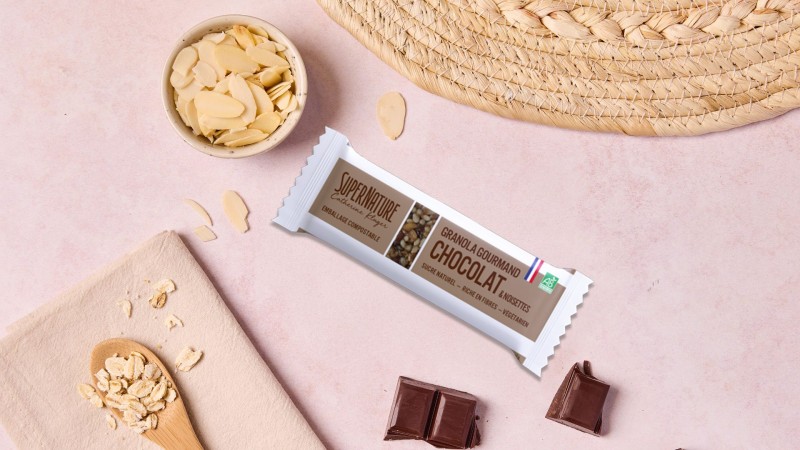Barre De Granola Bio Chocolat & Graines