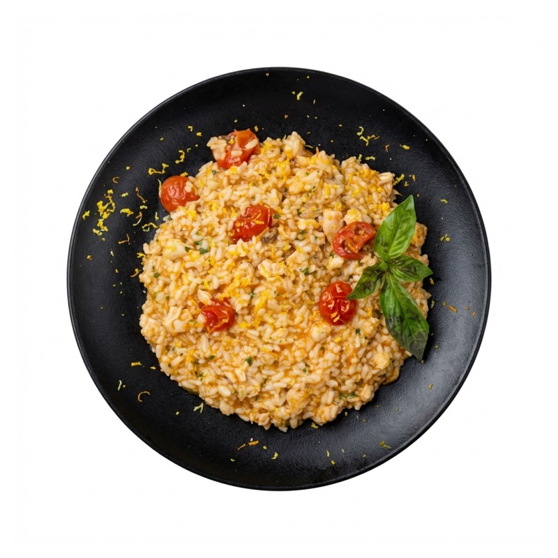 Risotto Aux Saumon Et Agrumes