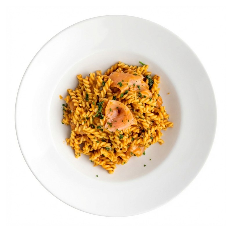 Fusilli Al Salmone E Zucchine