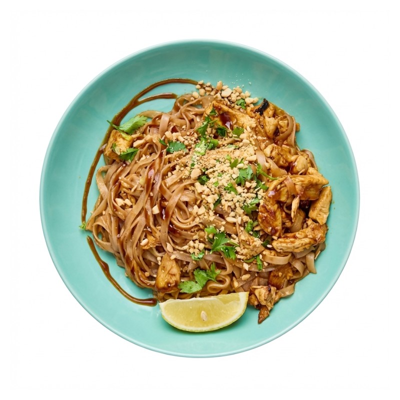 Poulet À La Macédoine De Légumes Frais