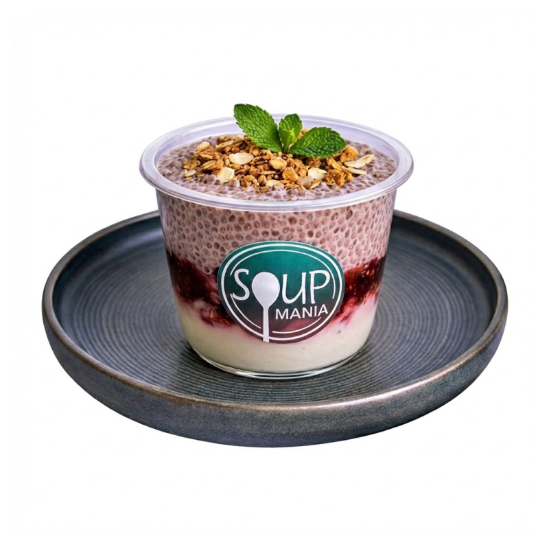 Chia Pudding Framboise Et Yaourt