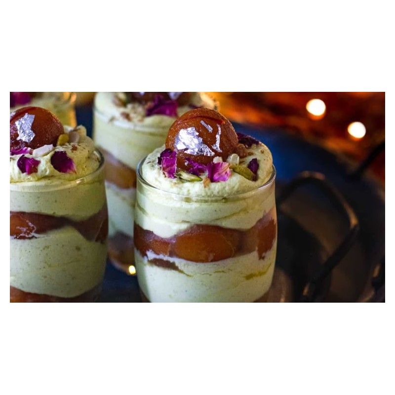 Gulab Jamoon Short Glass Dessert