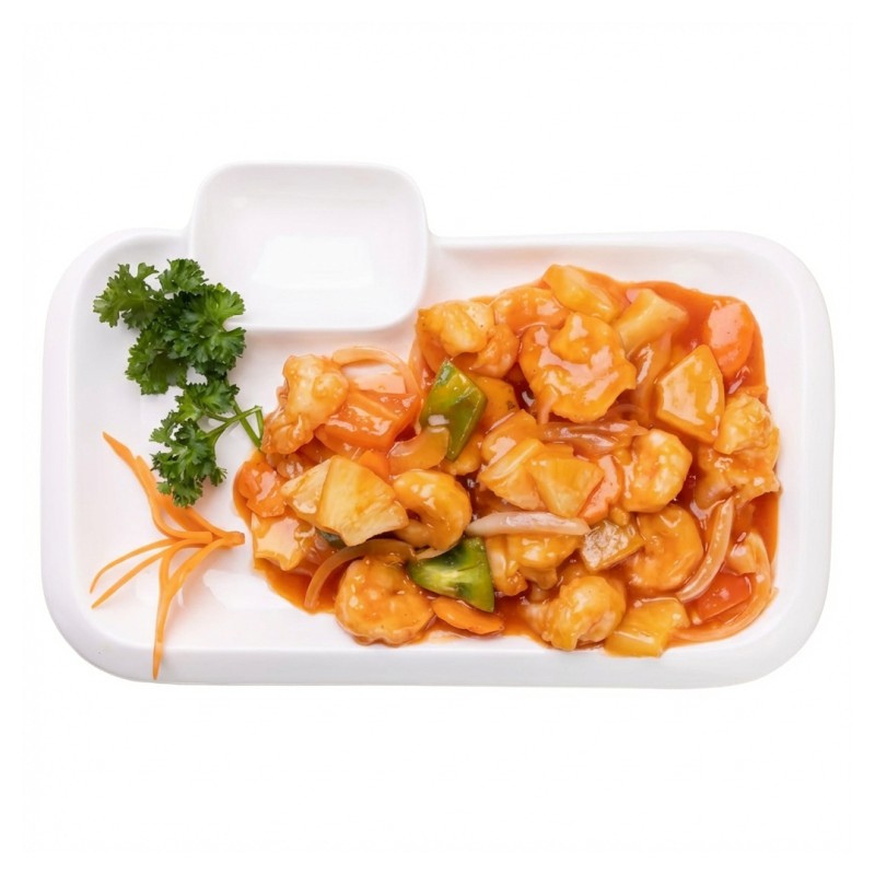 54 - Scampis À La Sauce Aigre-Douce