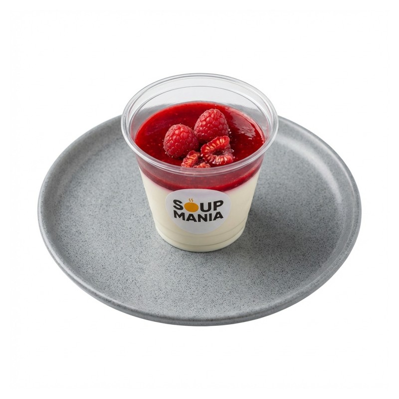 Panna Cotta Coulis Framboises