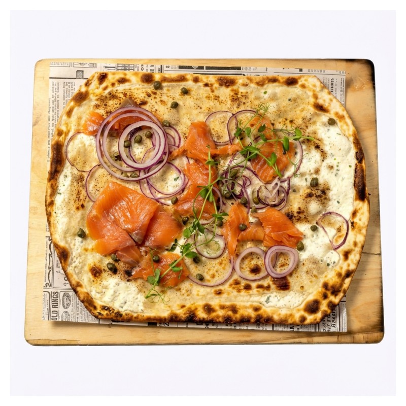 Tarte Flambée Saumon