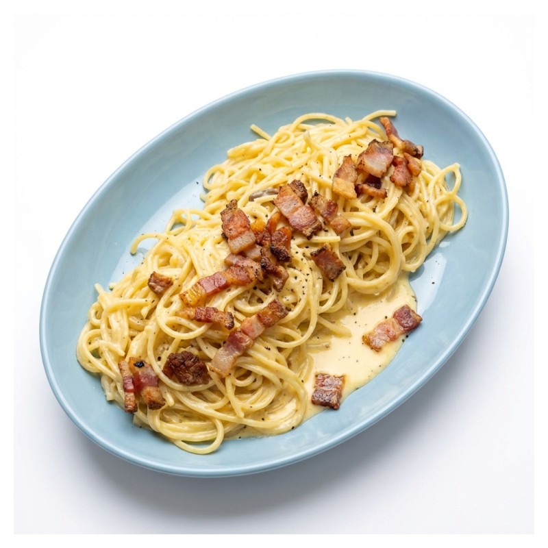 Spaghetti Carbonara Con Guanciale